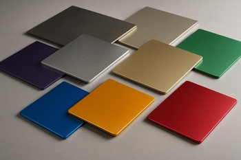 Lazerle işlenmiş logo taşıyan anodize metal kartvizit